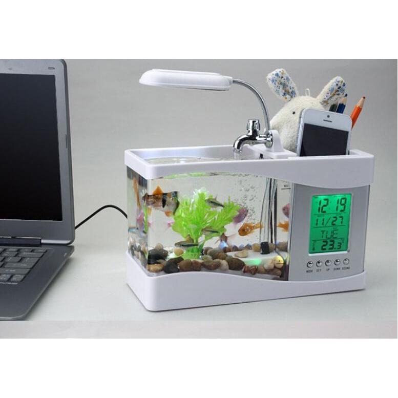 Mini Aquarium Clock