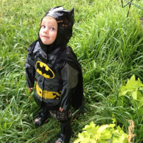 batman raincoat with cape