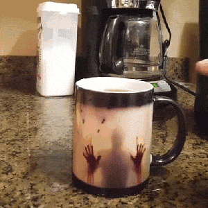 Giant Coffee Mug - They Said Size Matter Meme and Product