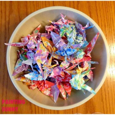 100 Paper Cranes