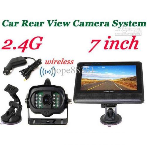 Wireless Car Backup Camera System
