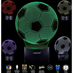 3D Soccer Ball Lamp