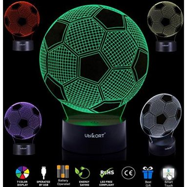 3D Soccer Ball Lamp