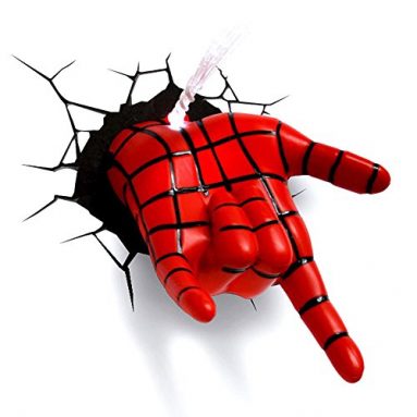 3D Spider-Man Hand Night Light