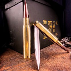 .50 Caliber Bullet Folding Knife