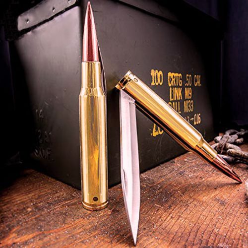 .50 Caliber Bullet Folding Knife