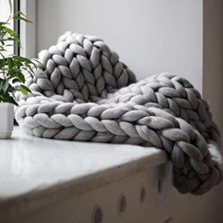 Chunky Knit Blanket