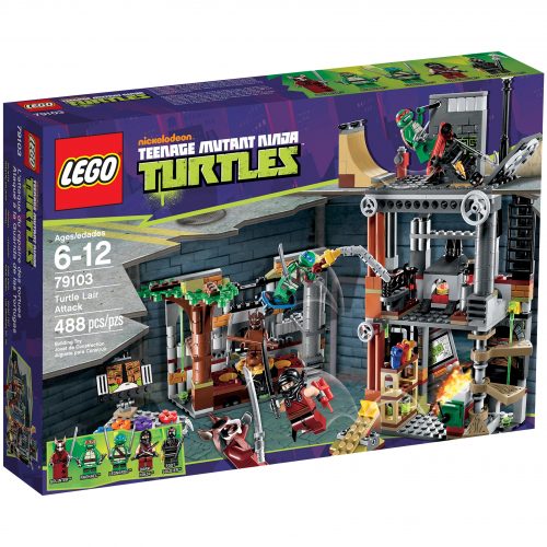 Lego Ninja Turtles Turtle Lair Attack