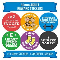 Adulting Reward Stickers