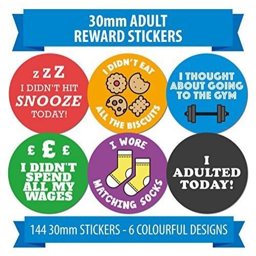 Adulting Reward Stickers