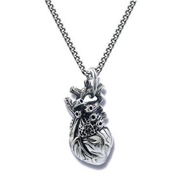 Anatomically Correct Heart Necklace