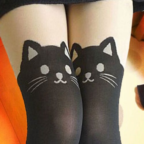 Black Cat Stockings