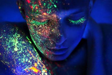 Black Light Makeup
