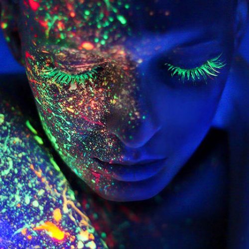 Black Light Makeup
