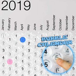 Bubble Wrap Calendar 2019