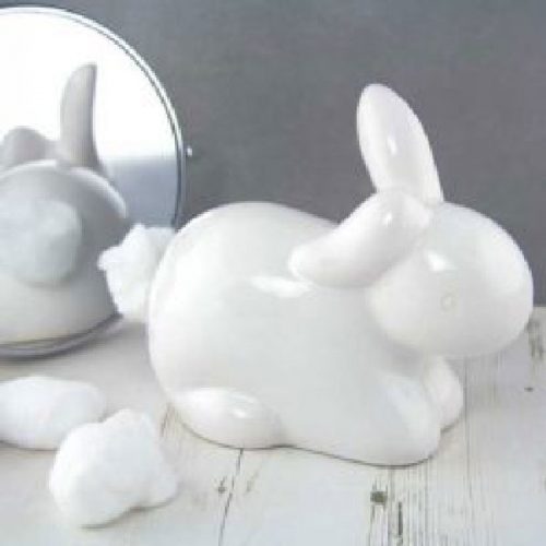 Bunny Tail Cotton Ball Dispenser