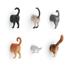 Cat Butt Fridge Magnet
