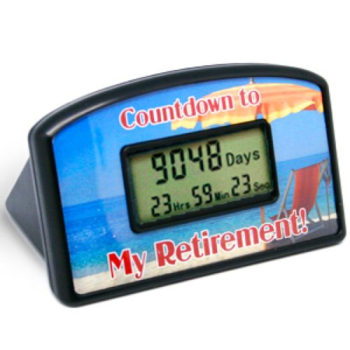 Countdown To Retirement Timer