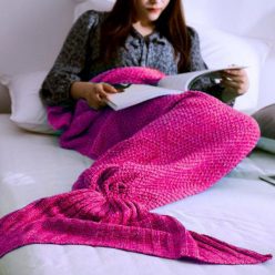 Crochet Mermaid Tail Blanket