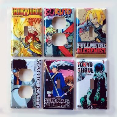 Custom Anime Switch Plates