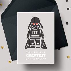 Darth Vader Father’s Day Card