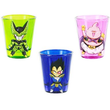 Dragon Ball Z Villain Shot Glasses