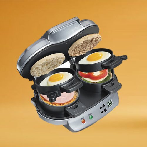 Dual Breakfast Sandwich Maker