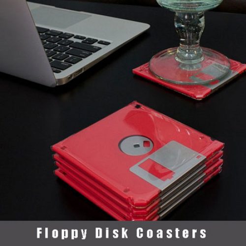 Floppy Disk Coasters