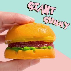 Giant Gummy Hamburger