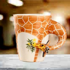 Giraffe Ceramic Mug