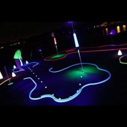Glow In The Dark Mini Golf Kit