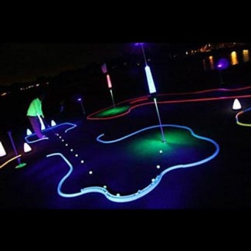 Glow In The Dark Mini Golf Kit