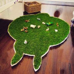 Grass Totoro Rug