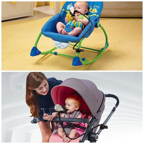 Hands Free Baby Bottle Holder