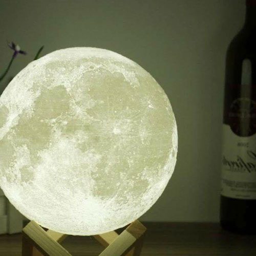Hanging Moon Lamps