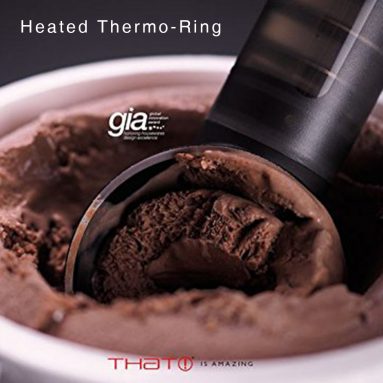 Heated Thermo-Ring Ice Cream Scoop