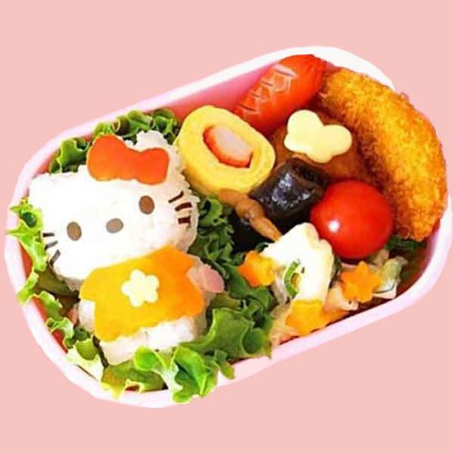 Hello Kitty Rice Ball Mold