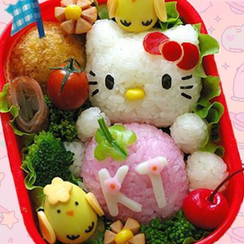 Hello Kitty Rice Mold