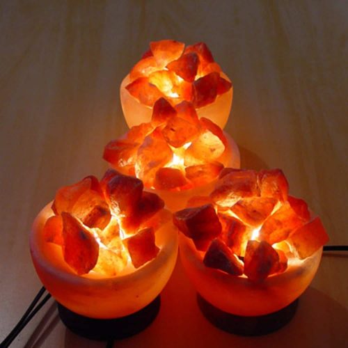 Himalayan Salt Fire Bowl Lamp