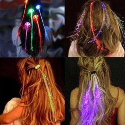 Illuminated Hair Extensions
