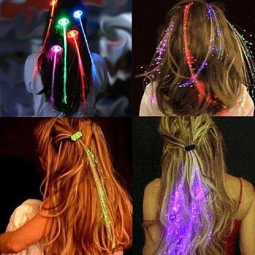 Illuminated Hair Extensions