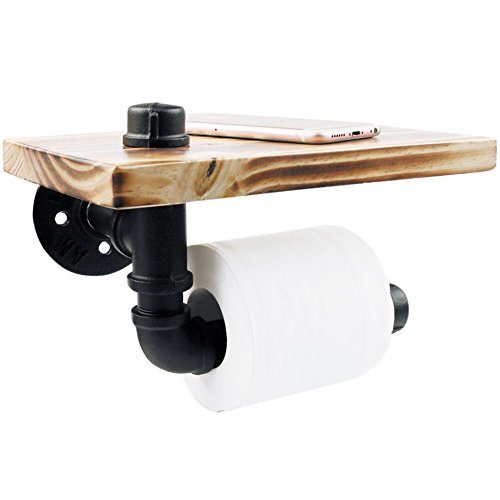 Industrial Pipe Toilet Paper Holder