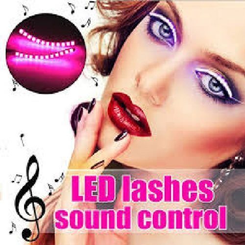 Interactive LED Eyelashes