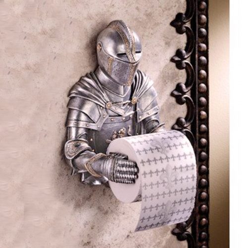 Knight Toilet Paper Holder