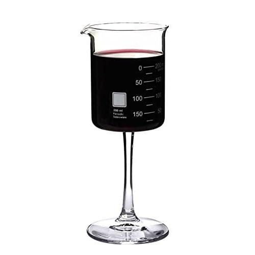 Laboratory Beaker Wine Glasses
