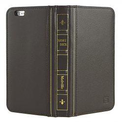 Leather Book iPhone Case