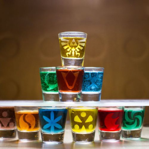 Legend Of Zelda Shot Glass Set