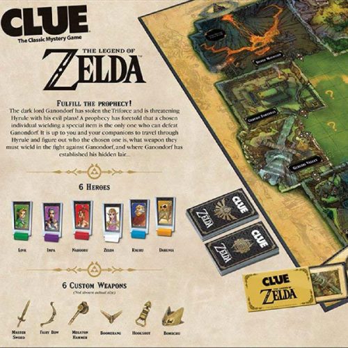 Legend of Zelda Clue Board Game