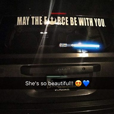 Lightsaber Rear Wiper Cover