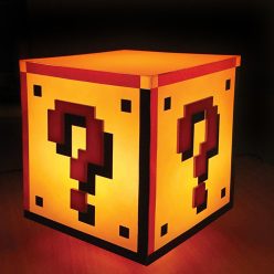 Mario Question Mark Block Light